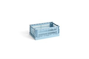HAY - KASSE - COLOUR CRATE / S - LIGHT BLUE